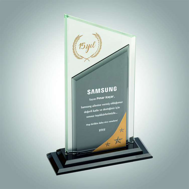 KRİSTAL PLAKET ESK 030