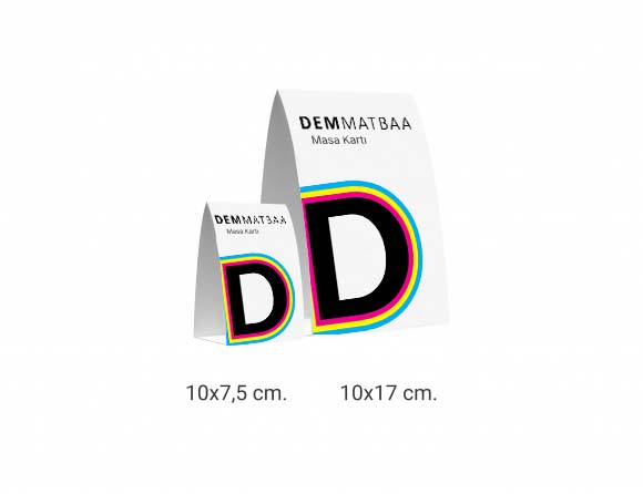 Masa Kartı / Tent Card