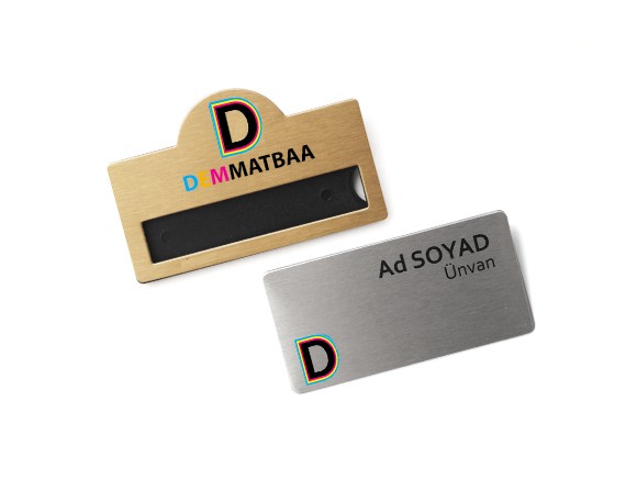 Metal Yaka Kartı