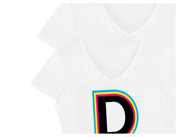 Unisex Tişört - V Yaka