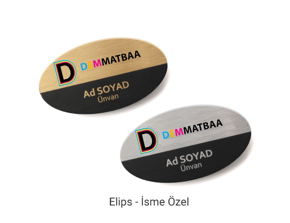 Metal Yaka Kartı