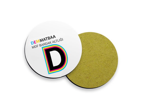 MDF Bardak Altlığı