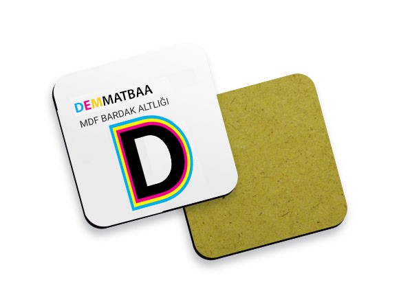 MDF Bardak Altlığı