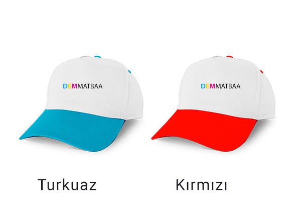Şapka Baskı - Siper Renkli