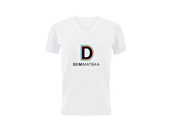 Unisex Tişört - V Yaka
