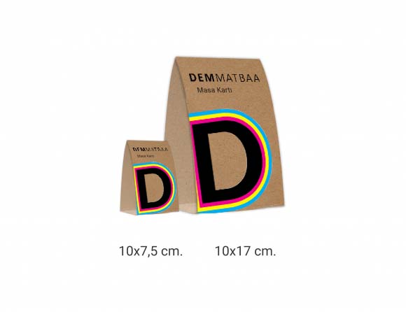 Masa Kartı / Tent Card